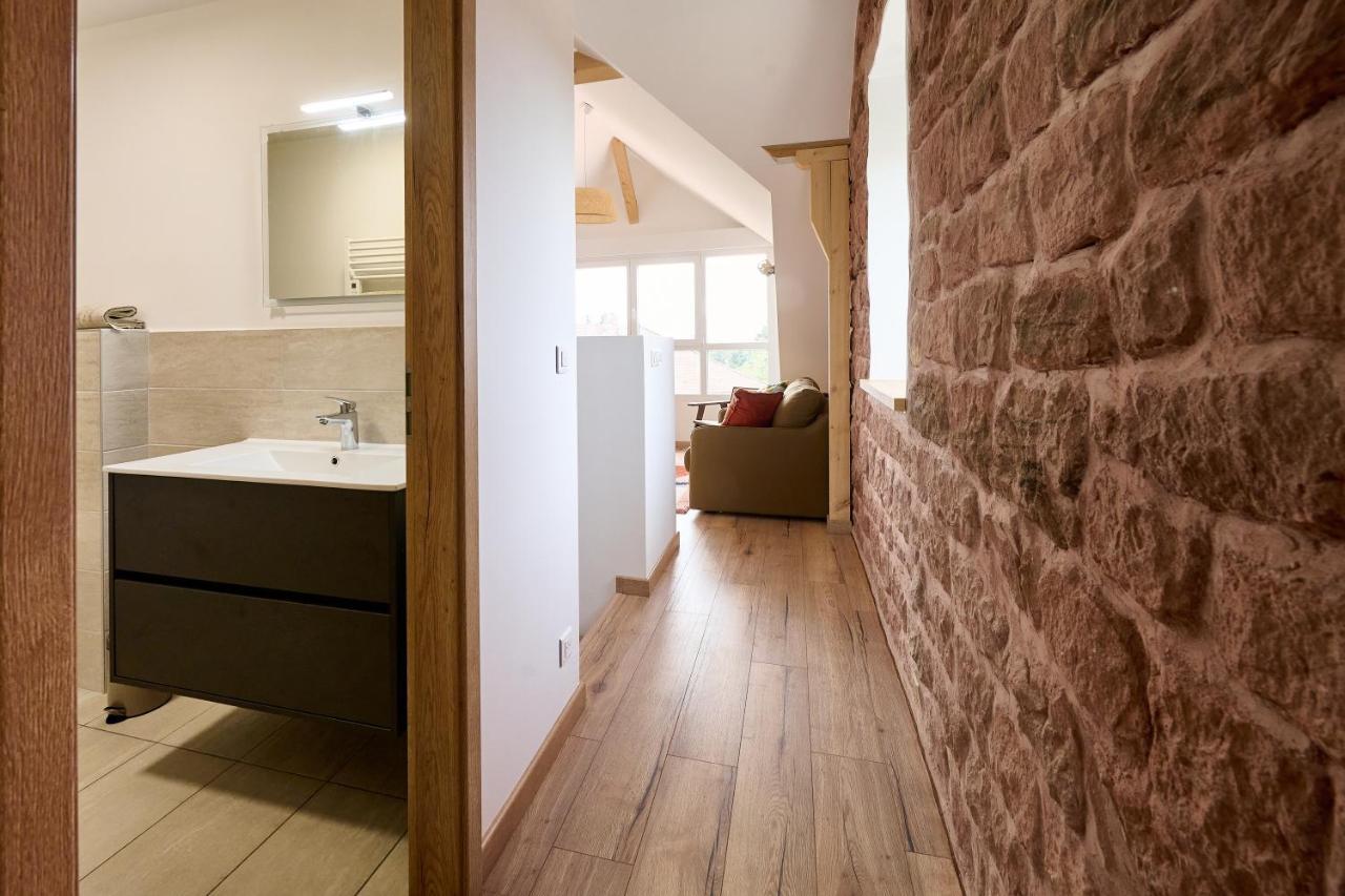 Apartamento Le Pommier - Appt Avec Jardin Partage Puberg Exterior foto